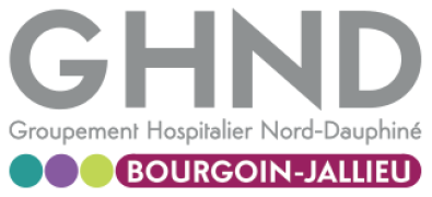 Le CHPO fait partie du Groupement Hospitalier Nord-Dauphiné (GHND) logo CHPO Centre Hospitalier Pierre Oudot Bourgoin (GHND)
