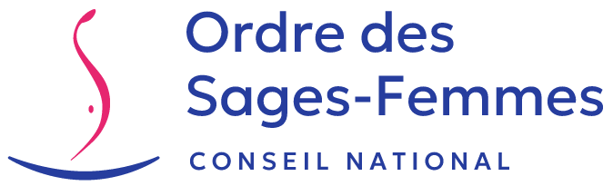Logo de l’Ordre des sages-femmes, institution partenaire de la Maison de Naissance PHAM.